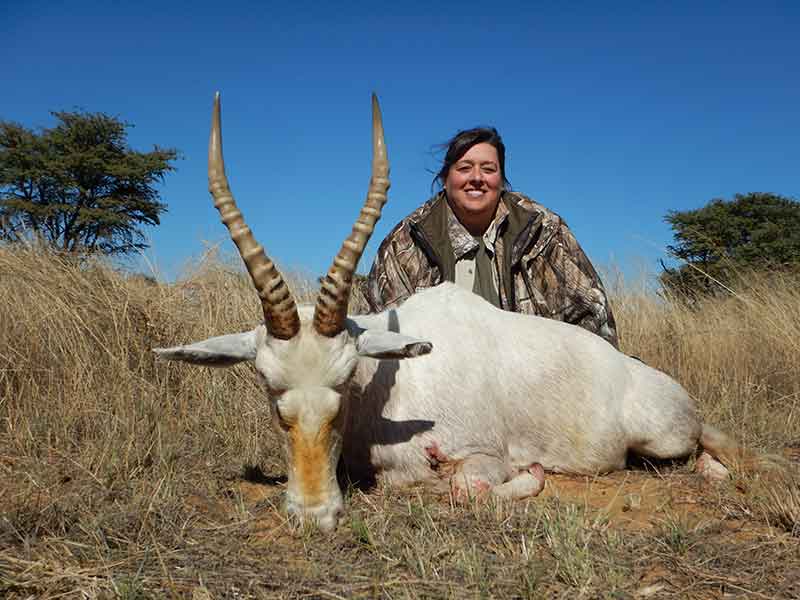 Hunting-White-Blesbuck-in-South-Africa